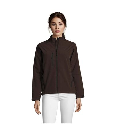 Veste Softshell Roxy Femme Marron Foncé SOLS