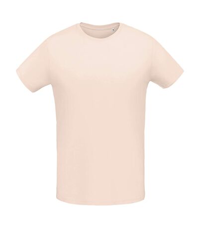 SOLS - T-shirt manches courtes MARTIN - Homme (Rose pâle) - UTPC4084