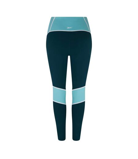 Legging Course À Pied Lux Femme Vert Sombre Reebok