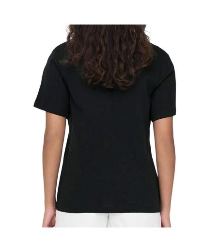 T-shirt noir femme jdy pisa