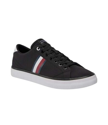 Baskets Style À Rayures Hi Vulc Homme Noir Tommy Hilfiger