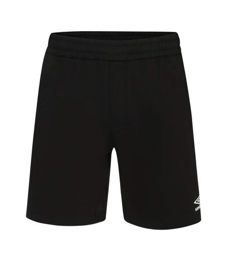 Mens Team Sweat Shorts Black White Umbro