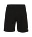 Mens Team Sweat Shorts Black White Umbro-1
