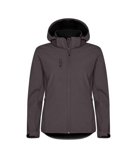 Veste Softshell Classic Femme Gris Foncé Clique
