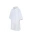 Poncho adulte blanc Towel City-4