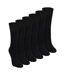 6 Pack Ladies Bamboo Non Elastic Socks Soft Breathable Everyday Comfort-1