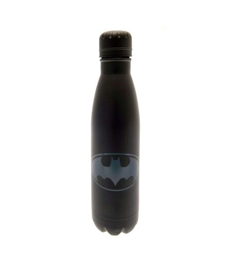 Batman Who Cares Im Batman Metal Thermal Flask (Black) (One Size) - UTPM1110