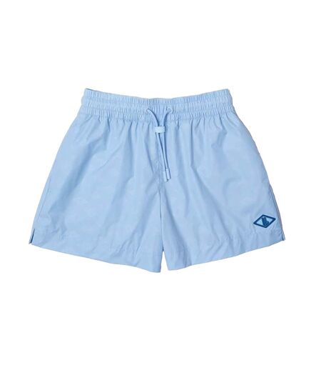 Womens/ladies Monogram Shorts Blue Lacoste