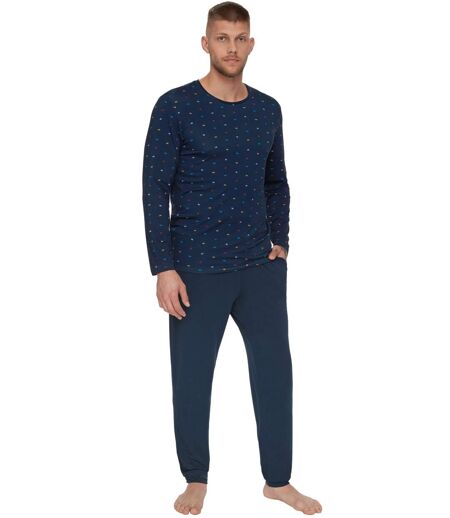 Pyjama pantalon top manches longues Poseidon Lisca Men