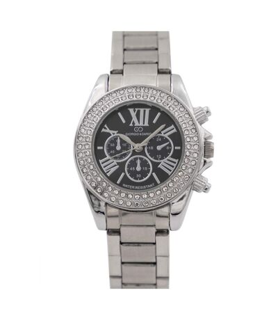 Votre Coffret Montre Femme Acier Strass GIORGIO