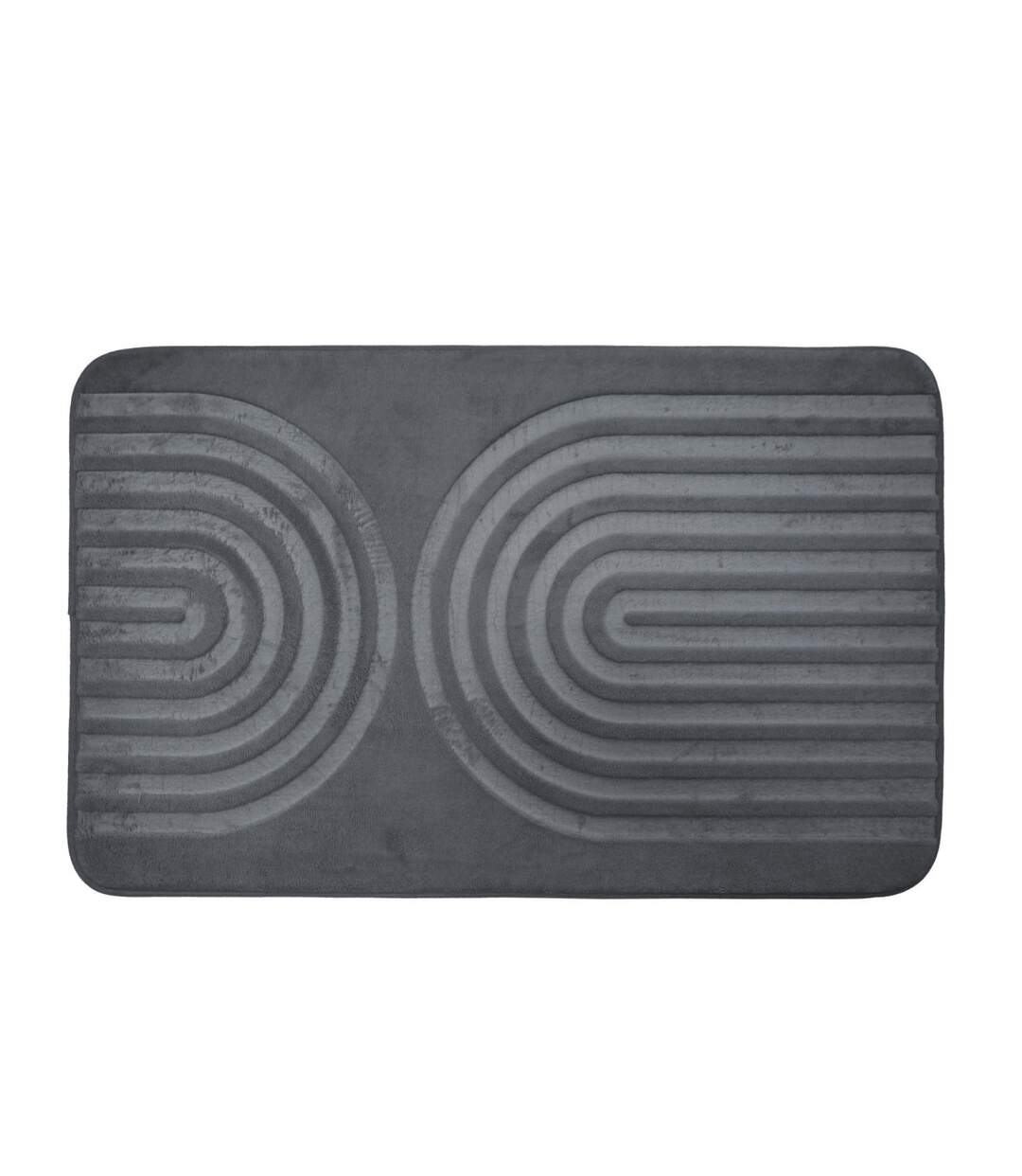 Tapis de Bain Microfibre Allure 45x75cm Anthracite-1