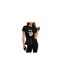 T-shirt Motif/style Chat Choupette Femme Noir Karl Lagerfeld-1