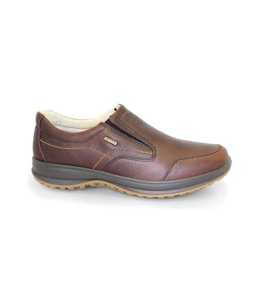 Chaussures de marche melrose homme marron Grisport-2