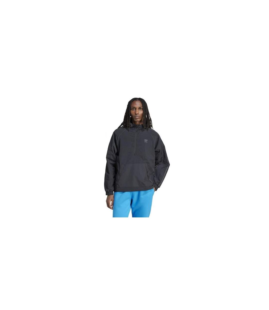 Mens Originals 3 Stripes Jacket Black Adidas-1