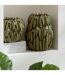 Vase Déco en Argile Petit Pois 38cm Vert-3