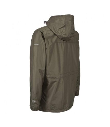 Trespass Mens Reuben Waterproof Jacket (Khaki)