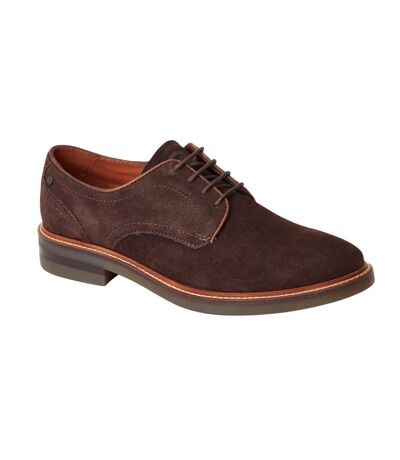 Derbies mawley homme marron foncé Base London