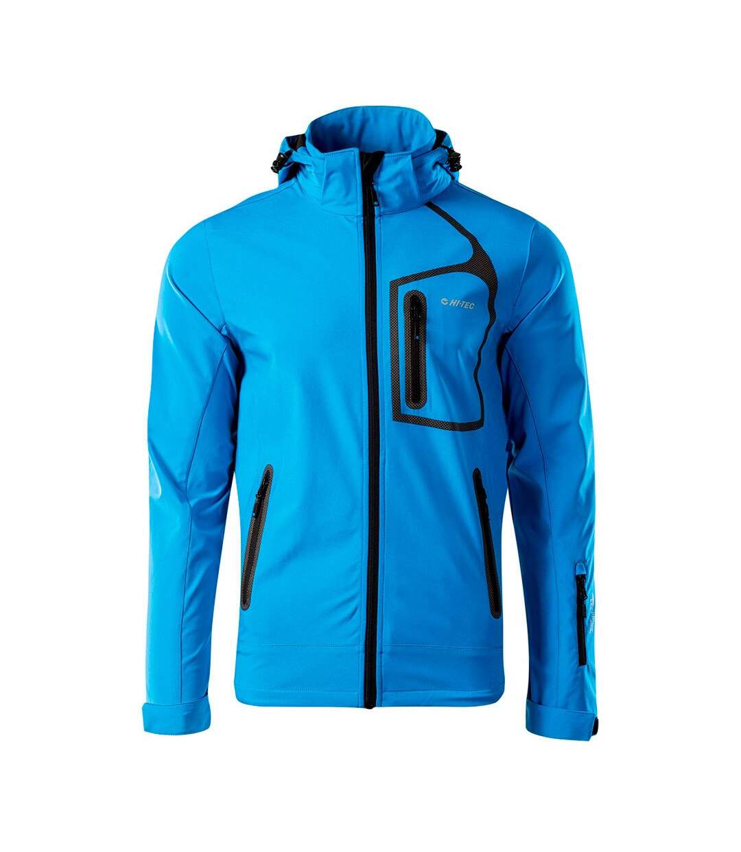 Veste softshell nils homme bleu vif / noir Hi-Tec