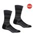 Chaussettes samaris homme noir / gris foncé Regatta