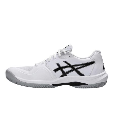 Mens Ff Clay/oc Tennis Shoes White Black Asics