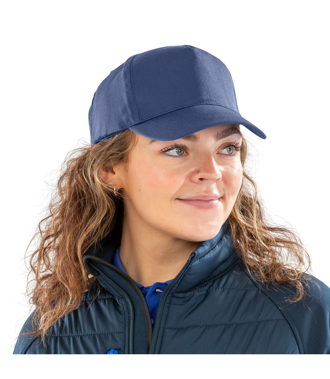 Casquette de baseball core adulte bleu marine Result-3