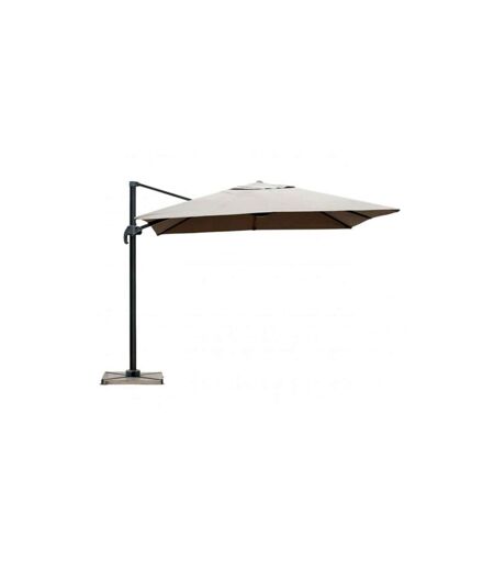 Parasol Déporté Rotatif Palmira 250cm Taupe