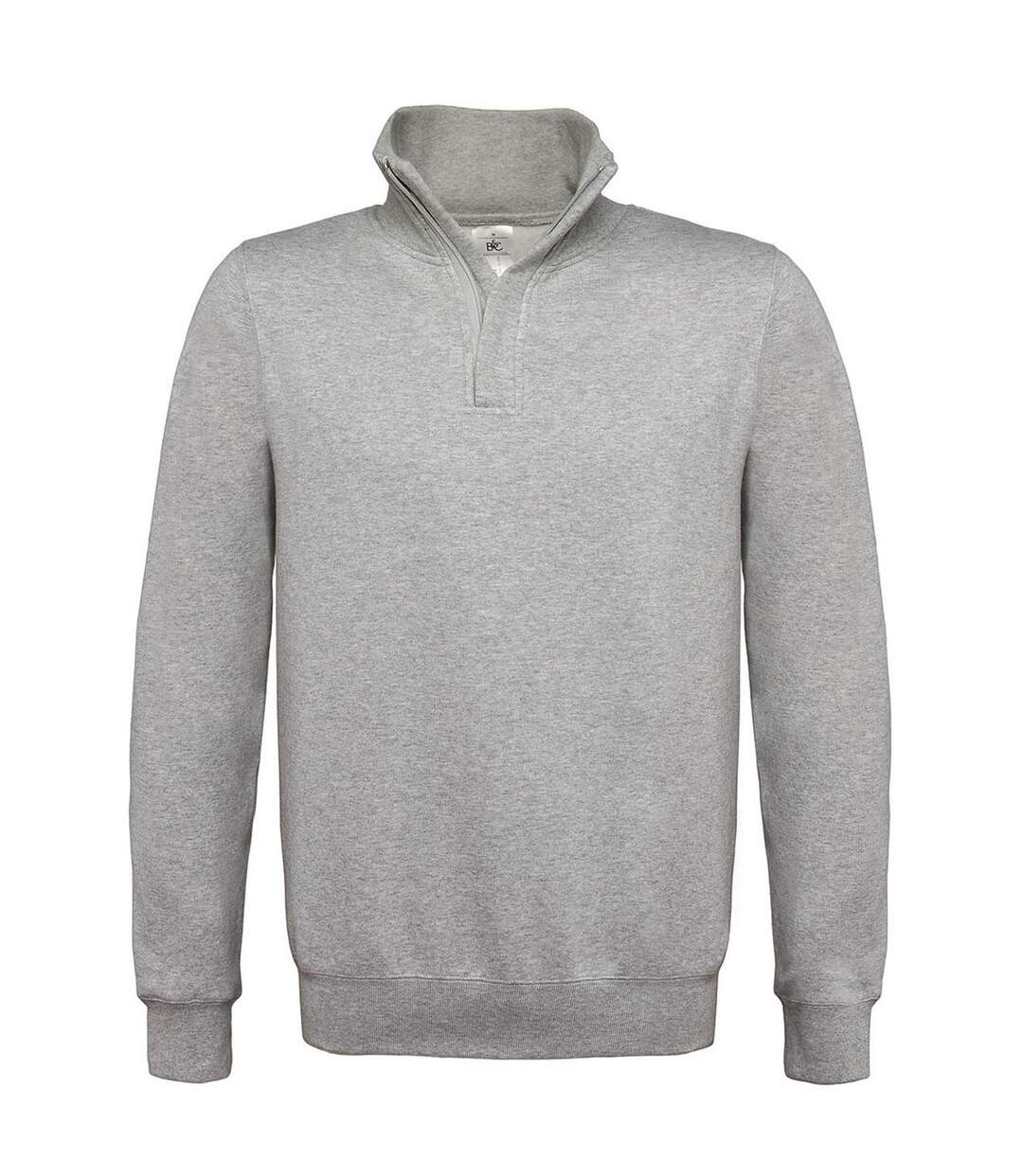 Sweat Id.004 Homme Gris Chiné B&C-2