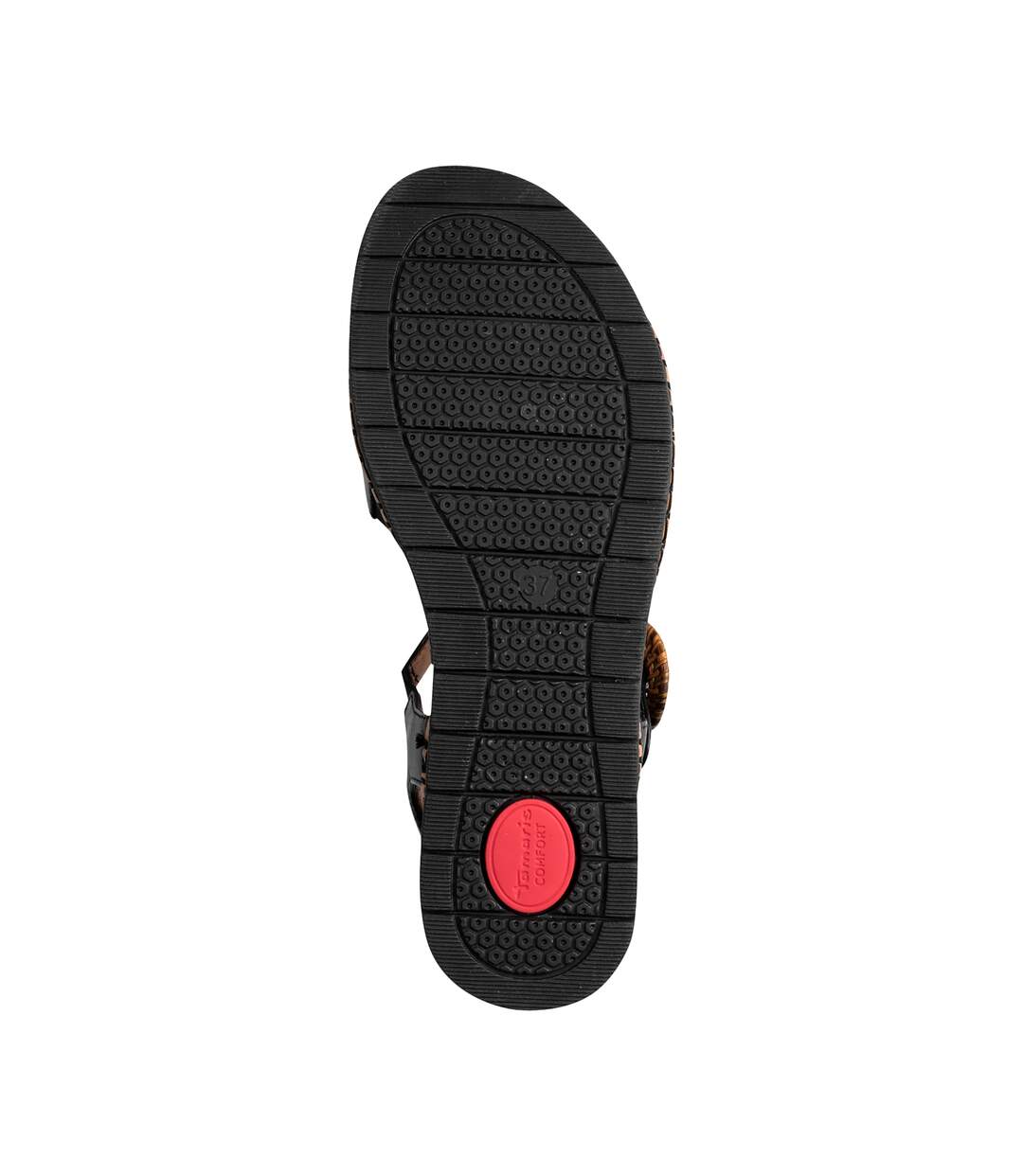 Sandales Cuir Compensé Tamaris Comfort-5