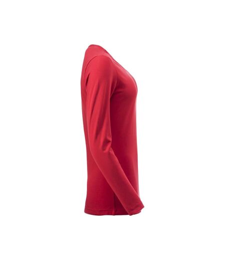 Clique - T-shirt CAROLINA - Femme (Rouge) - UTUB831