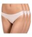 Culottes brésiliennes microfibre Lot de 3 Femme-1