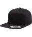 Casquette Ajustable Motif/style 5 Panneaux Noir Flexfit-3