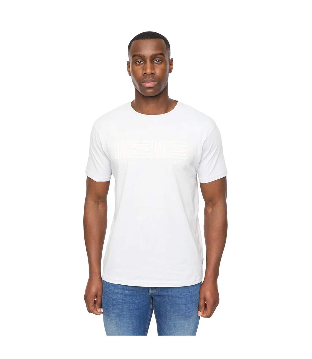 Mens trentmore t-shirt light blue Duck and Cover-1