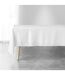 Nappe Imprimée Jacquard Étoiles 140x300cm Blanc-1