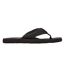 Womens/ladies Adios Plain Flip Flops Black Rocket Dog-2