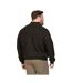 D555 Veste Unie Col Montant Cesar Homme Marron Kaki Noir Chiné Duke-3