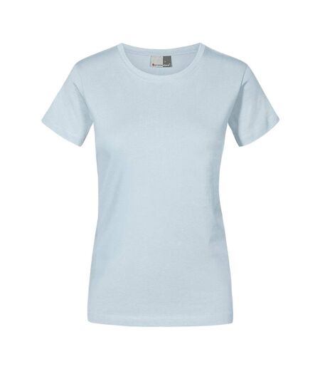 T-shirt Premium Femme Bleu Clair Promodoro