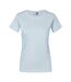 T-shirt Premium Femme Bleu Clair Promodoro-1