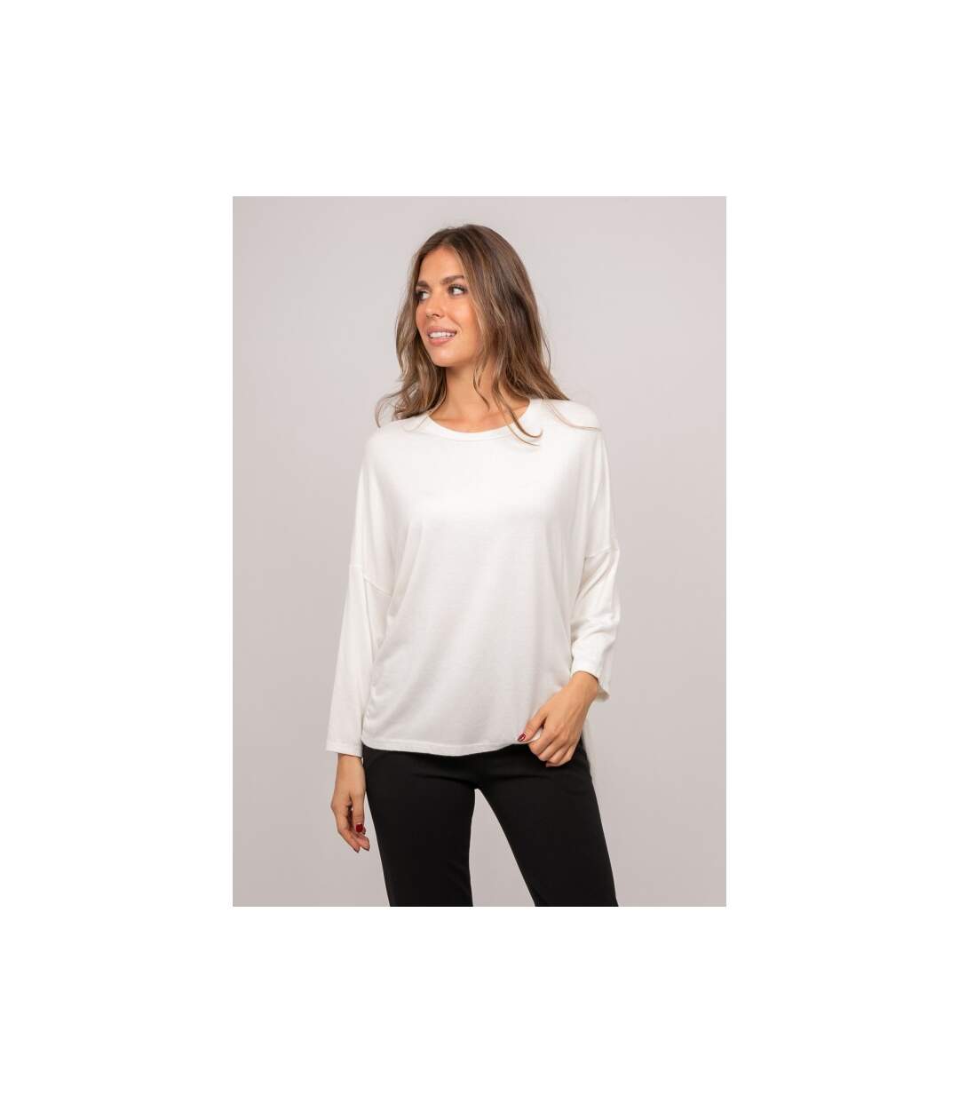 Top maille fine lien à nouer FENELLA - Dona X Lisa-1