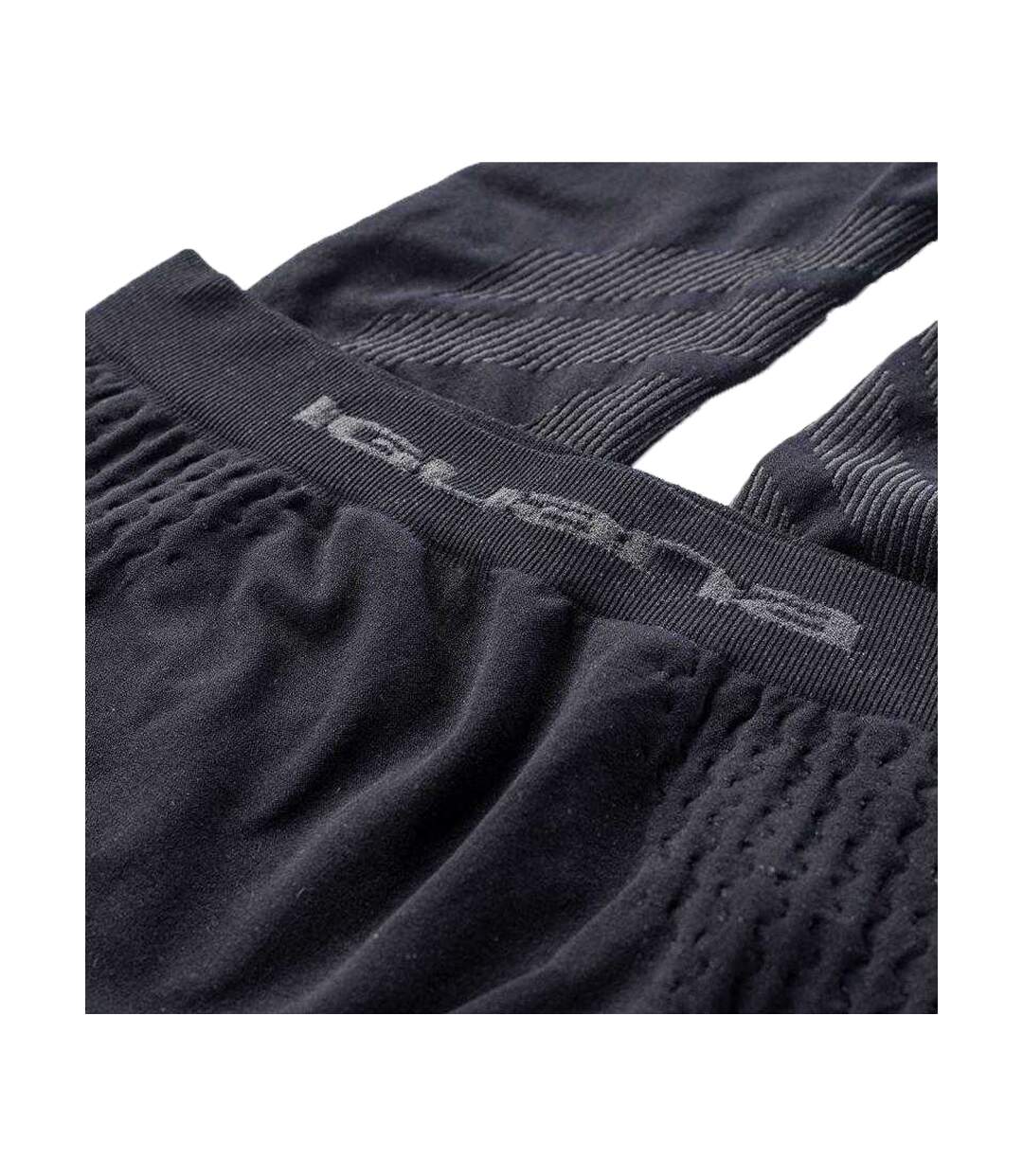 Bas Thermique Motif/style Logo Gambit Femme Noir Iguana-3