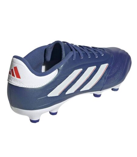 Mens Copa Pure Ii League 3 Stripes Leather Firm Ground Football Boots Blue Adidas