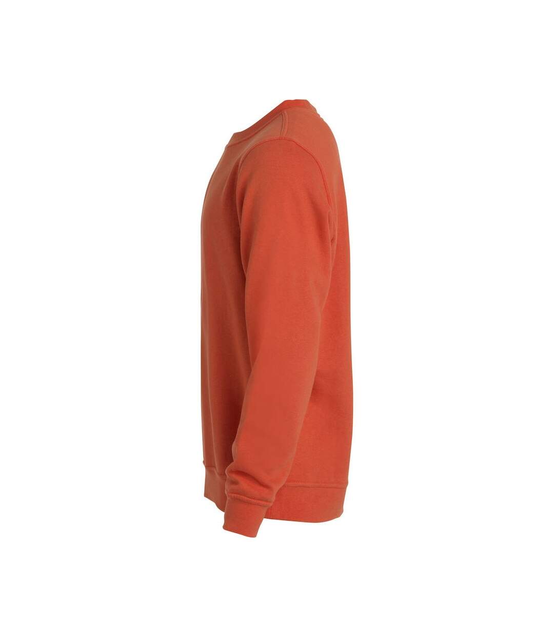 Sweat basic adulte orange sang Clique-3