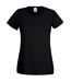 Fruit Of The Loom - T-shirt manches courtes - Femme (Noir) - UTBC1354