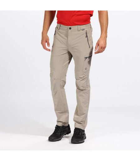 Pantalon De Marche Highton Homme Blanc Cassé Regatta