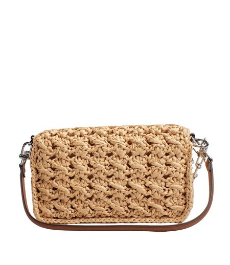 Parker Woven Raffia Shoulder Bag 30S3S7PC2W for Women