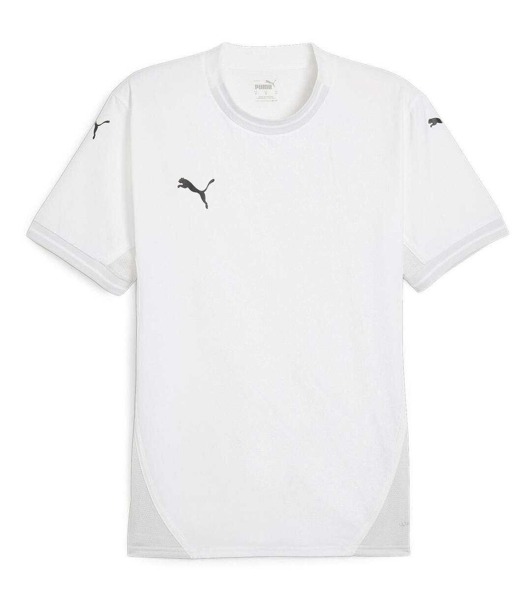 Mens Teamfinal Jersey T-shirt White Blue Puma-1