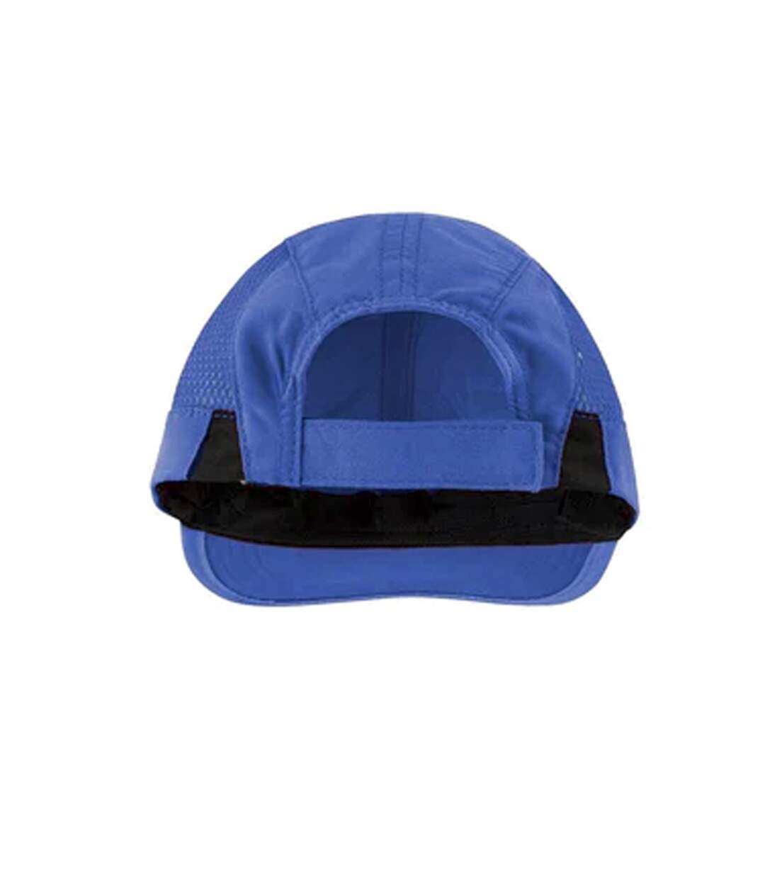 Casquette de sport à bandes réfléchissantes adulte unisexe bleu roi/blanc Spiro-2