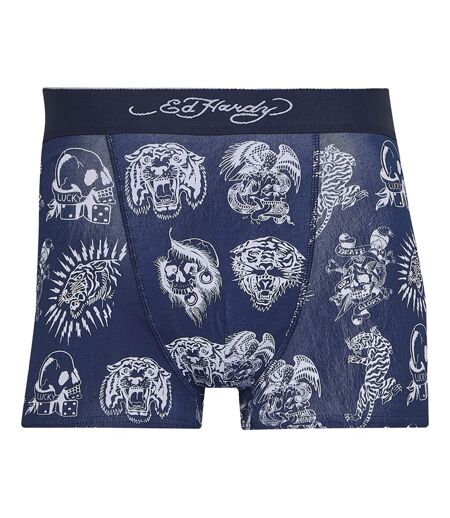 Mens Lonty 5 Pack Boxer Shorts Cotton Grey Navy Charcoal Underwear