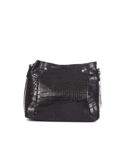 Sac à main Noir croco Femme Manoukian Shilo - Taille unique