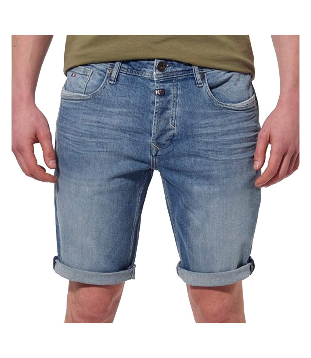 Short en jeans Bleu Homme Kaporal Atlas