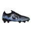 Chaussures De Foot Pour Terrain Ferme Motif/style À Rayures Homme Noir Bleu Sondico-1